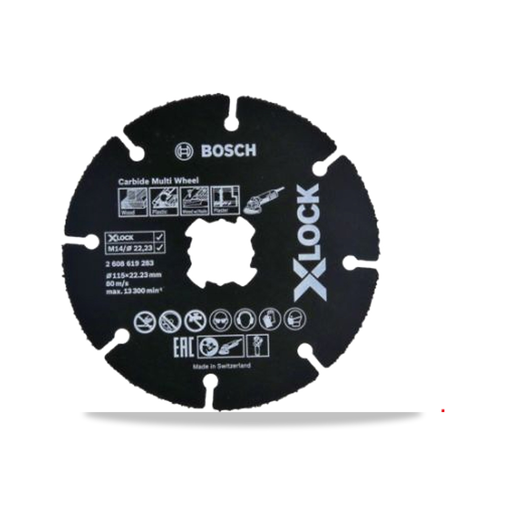 صورة منتج صاروخ جلخ وقص زاوية قفل أمان عجلة حركة 115 مم Bosch موديل 2608901192 – نوع الخامة Silicon Carbide - كود الصنف reemco-2027-0243364 - ماركة يباع من خلال reemco - توريد وتصوير حصري لشركة ريمكو القابضة السعودية