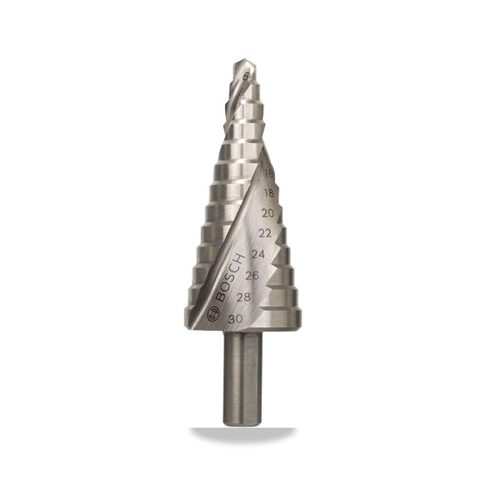 صورة منتج ريشة وبنطة ثقب 30 مم 93.5 مم Bosch موديل 2608597520 – 6 to 30 مم – نوع الخامة HSS - كود الصنف reemco-2027-0248205 - ماركة يباع من خلال reemco - توريد وتصوير حصري لشركة ريمكو القابضة السعودية