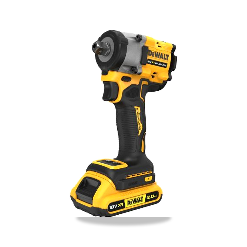 صورة منتج مفتاح ربط صدمي (Impact Wrench) لاسلكي بدون فحمات (Brushless) 18 فولت 2 أمبير ساعة 2 بوصة DeWALT موديل DCF922D2T-QW - كود الصنف reemco-2027-0251424 - ماركة يباع من خلال reemco - توريد وتصوير حصري لشركة ريمكو القابضة السعودية