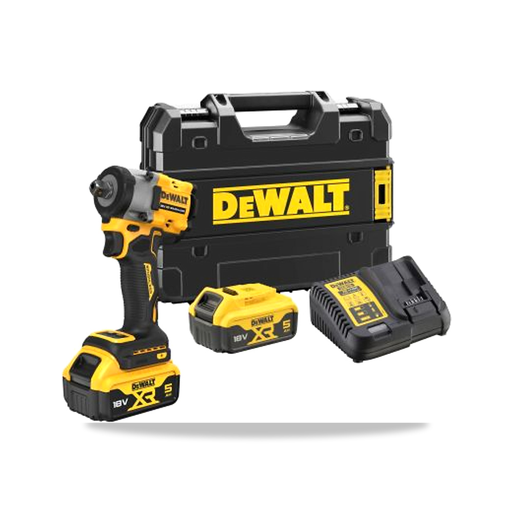 صورة منتج مفتاح ربط صدمي (Impact Wrench) لاسلكي بدون فحمات (Brushless) 18 فولت 5 أمبير ساعة 2 بوصة DeWALT موديل DCF922P2T-QW - كود الصنف reemco-2027-0251428 - ماركة يباع من خلال reemco - توريد وتصوير حصري لشركة ريمكو القابضة السعودية
