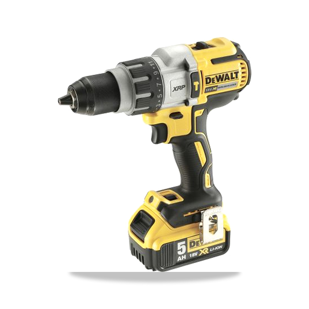 صورة منتج مثقاب دريل دقاق لاسلكي بدون فحمات (Brushless) 18 فولت 820 واط 13 مم DeWALT موديل DCD996P2-GB - كود الصنف reemco-2027-0251435 - ماركة يباع من خلال reemco - توريد وتصوير حصري لشركة ريمكو القابضة السعودية