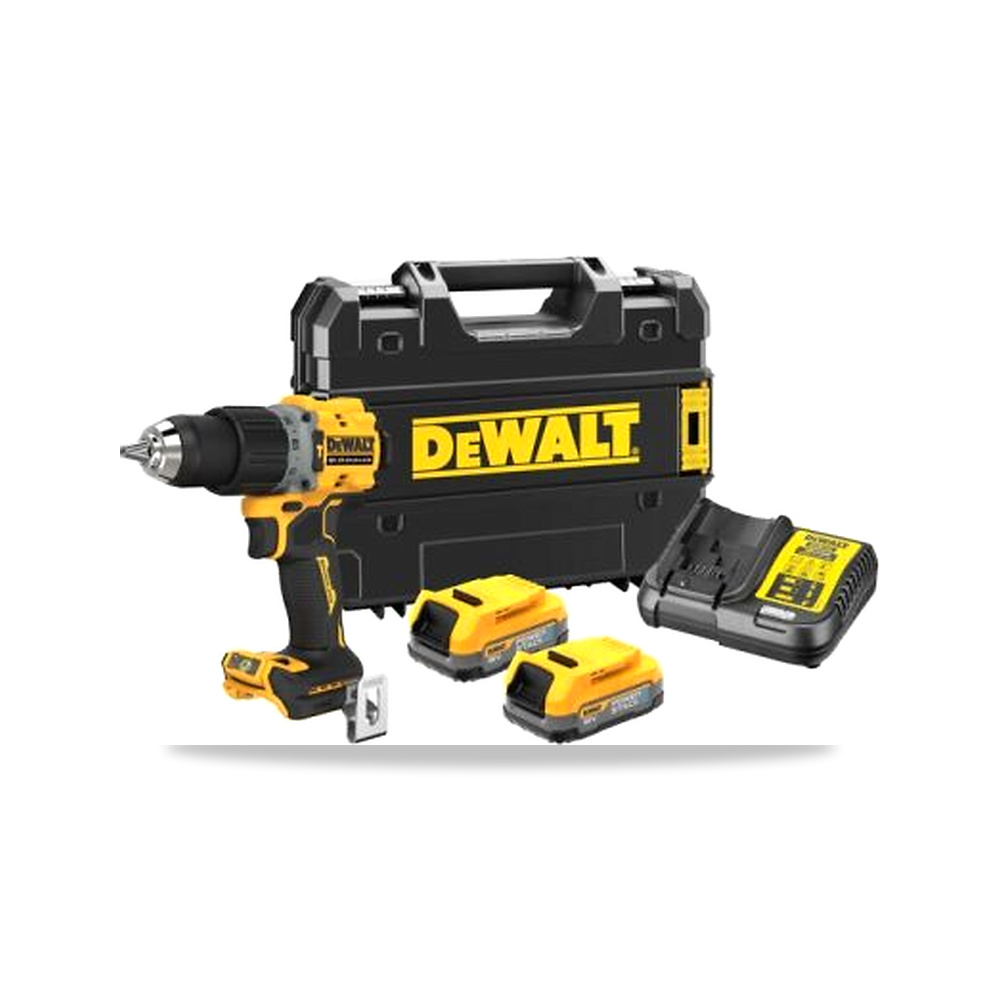 صورة منتج مثقاب دريل دقاق لاسلكي بدون فحمات (Brushless) 18 فولت 850 واط 13 مم DeWALT موديل DCD805E2T-QW - كود الصنف reemco-2027-0251437 - ماركة يباع من خلال reemco - توريد وتصوير حصري لشركة ريمكو القابضة السعودية