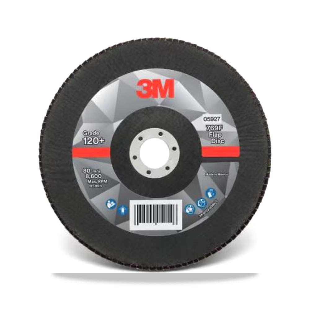 صورة منتج قرص صنفرة وتجليخ مروحية (Flap Disc) ألومنيوم 180 مم 3 متر 3M موديل 7100196793 – نوع الخامة Polyester – نوع الخامة Zirconia Aluminium - كود الصنف reemco-2027-0258093 - ماركة يباع من خلال reemco - توريد وتصوير حصري لشركة ريمكو القابضة السعودية