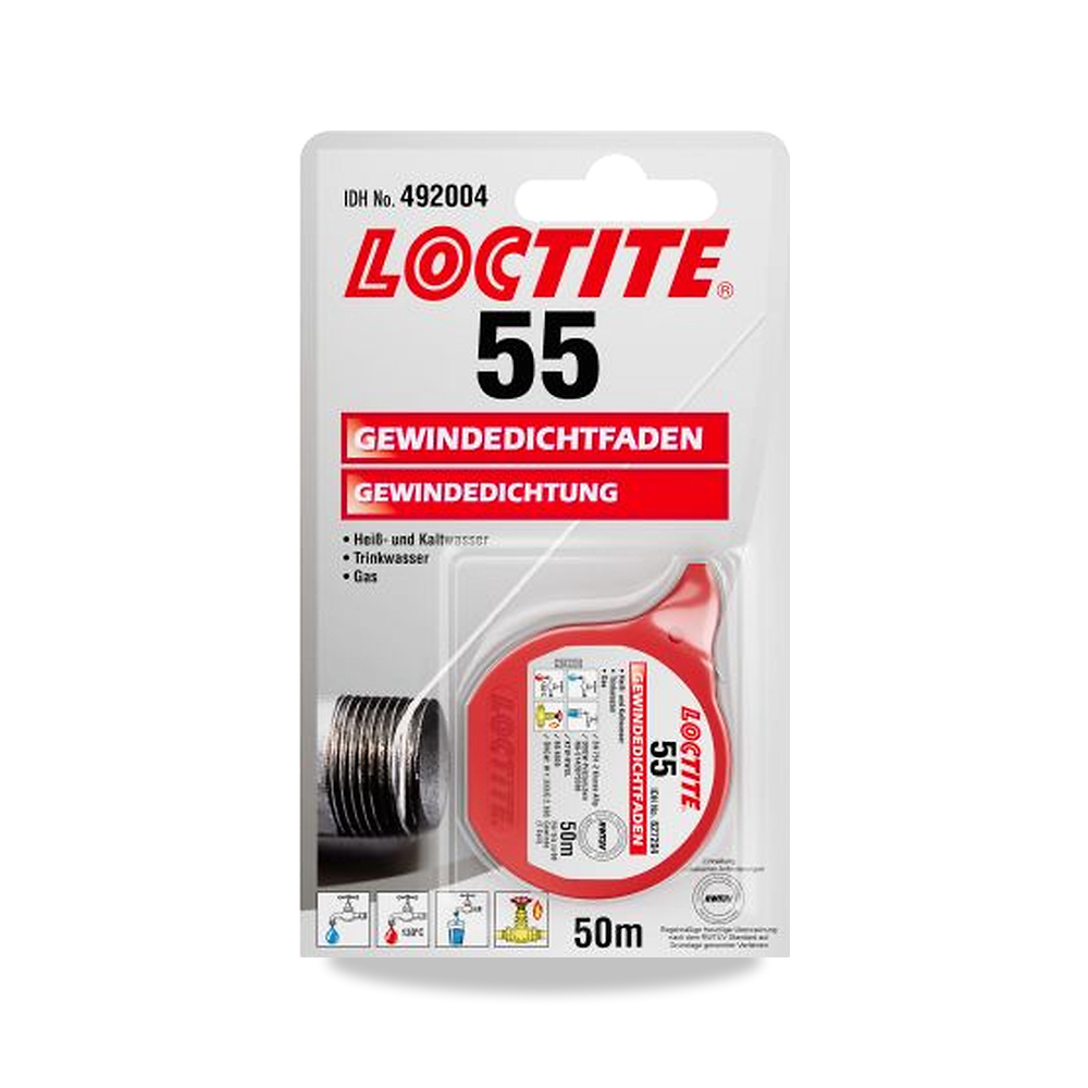 صورة منتج ماسورة وأنبوب معجون وعازل مانع للتسرب ماسورة وأنبوب معجون وعازل مانع للتسرب Loctite موديل LOCTITE 55 50M - كود الصنف reemco-2027-0258786 - ماركة يباع من خلال reemco - توريد وتصوير حصري لشركة ريمكو القابضة السعودية