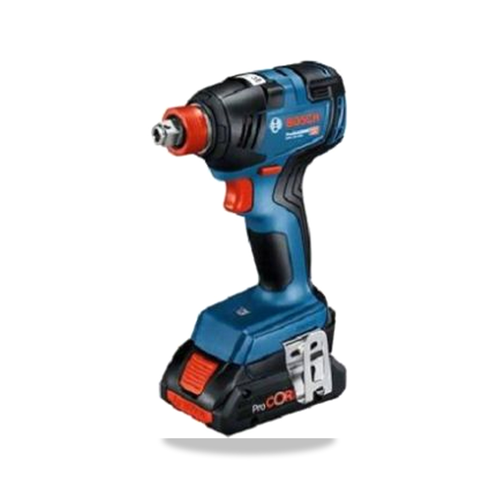 صورة منتج مفتاح ربط صدمي (Impact Wrench) لاسلكي 18 فولت Bosch موديل 06019J2271 – سعة البطارية 4Ah - كود الصنف reemco-2027-0261415 - ماركة يباع من خلال reemco - توريد وتصوير حصري لشركة ريمكو القابضة السعودية