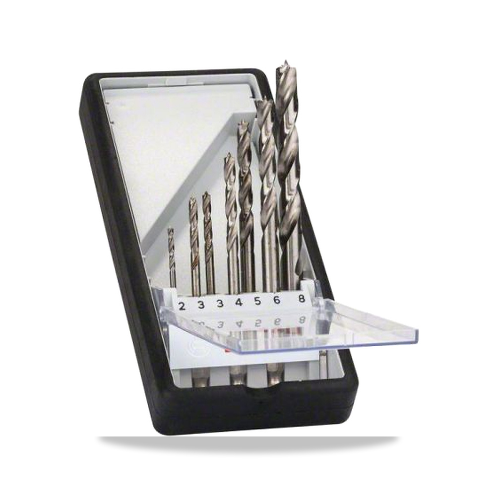 صورة منتج ريشة وبنطة ثقب خشب 8 مم 2 مم Bosch موديل 2607019923 – نوع الخامة High Speed Steel - كود الصنف reemco-2027-0261519 - ماركة يباع من خلال reemco - توريد وتصوير حصري لشركة ريمكو القابضة السعودية