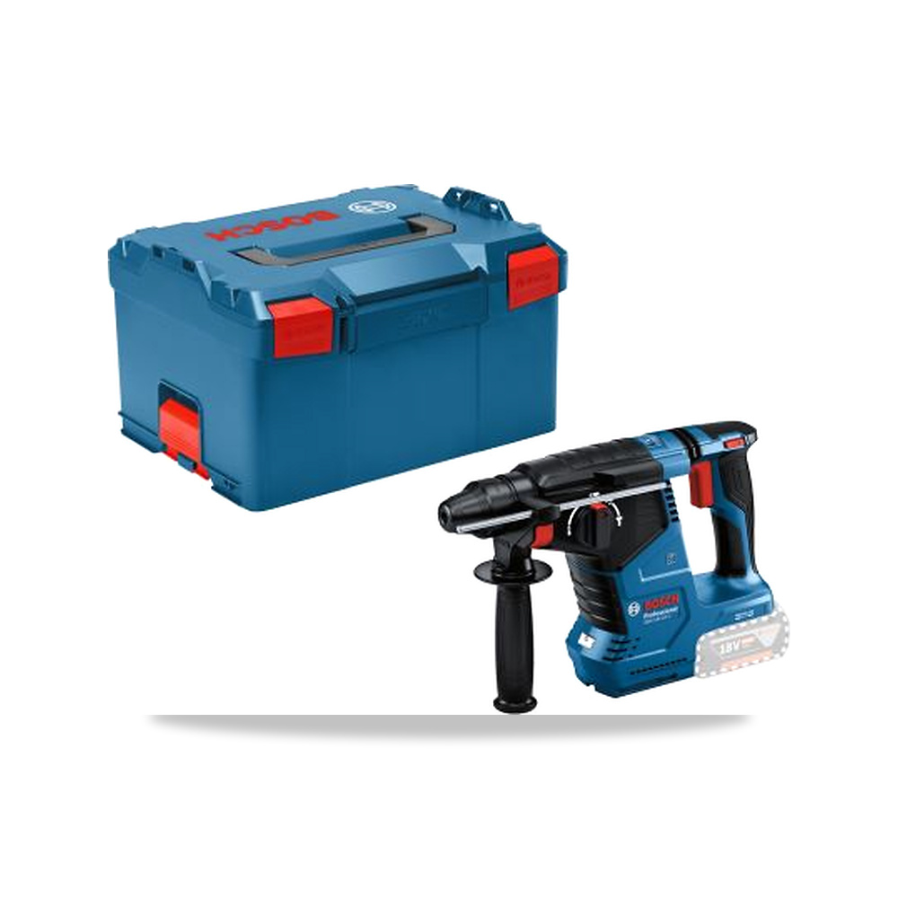 صورة منتج مثقاب دريل مطرقي دوار (هيلتي) لاسلكي مطرقة وشاكوش 18 فولت Bosch موديل 0611923002 - كود الصنف reemco-2027-0264191 - ماركة يباع من خلال reemco - توريد وتصوير حصري لشركة ريمكو القابضة السعودية