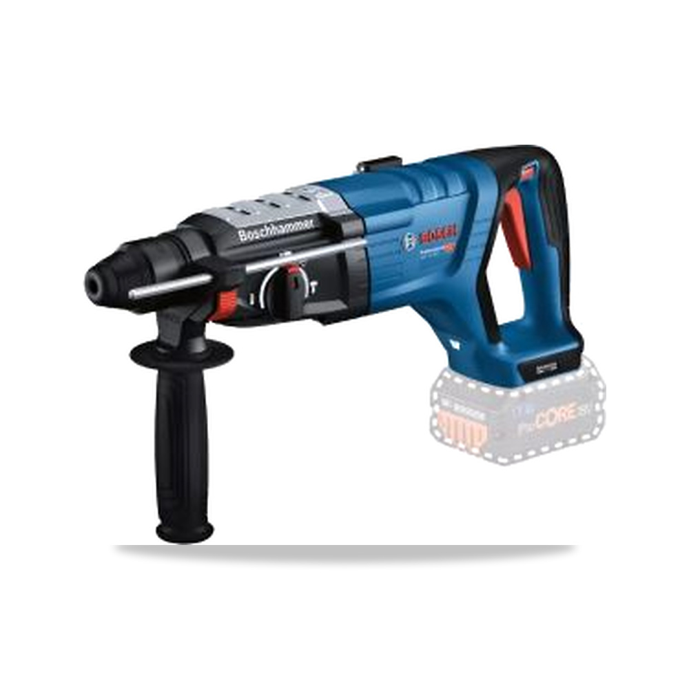 صورة منتج مثقاب دريل مطرقي دوار (هيلتي) لاسلكي بدون فحمات (Brushless) 18 فولت Bosch موديل 0611919003 - كود الصنف reemco-2027-0264193 - ماركة يباع من خلال reemco - توريد وتصوير حصري لشركة ريمكو القابضة السعودية