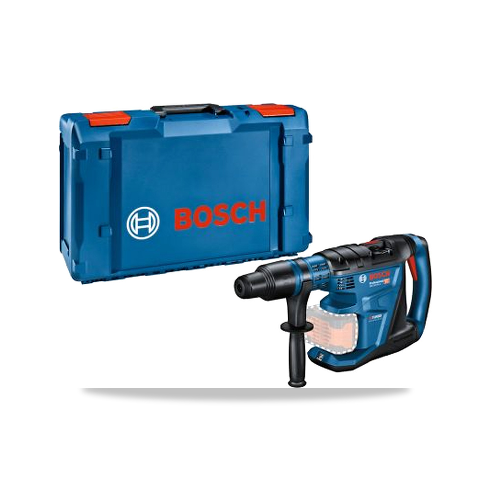 صورة منتج مثقاب دريل مطرقي دوار (هيلتي) لاسلكي مطرقة وشاكوش 18 فولت Bosch موديل 0611917100 - كود الصنف reemco-2027-0264196 - ماركة يباع من خلال reemco - توريد وتصوير حصري لشركة ريمكو القابضة السعودية