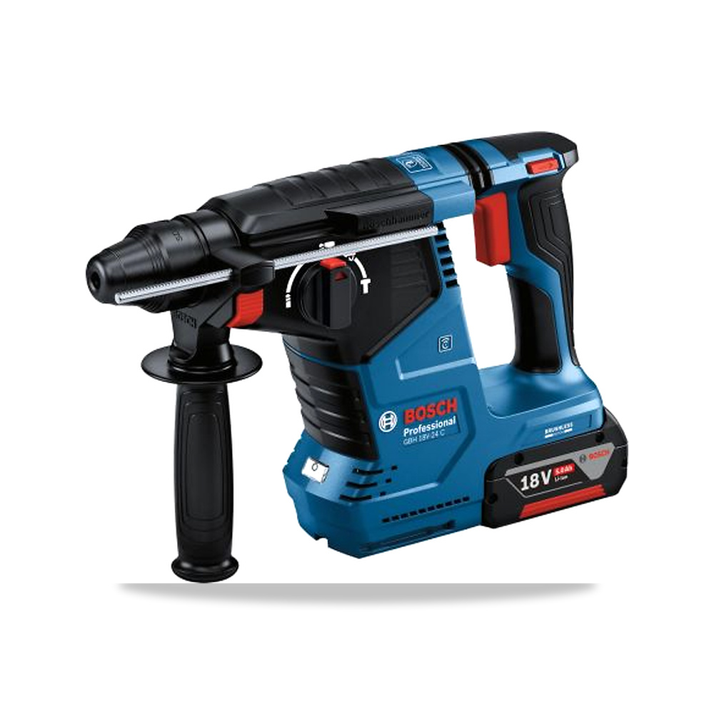 صورة منتج مثقاب دريل مطرقي دوار (هيلتي) لاسلكي مطرقة وشاكوش 18 فولت Bosch موديل 0611923073 – 337 مم – 102 مم - كود الصنف reemco-2027-0264205 - ماركة يباع من خلال reemco - توريد وتصوير حصري لشركة ريمكو القابضة السعودية