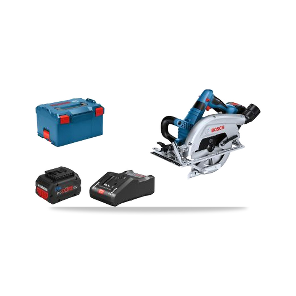 صورة منتج منشار دائري كهربائي لاسلكي بدون فحمات (Brushless) 18 فولت 190 مم 70 لتر 30 مم Bosch موديل 06016B9002 - كود الصنف reemco-2027-0264247 - ماركة يباع من خلال reemco - توريد وتصوير حصري لشركة ريمكو القابضة السعودية