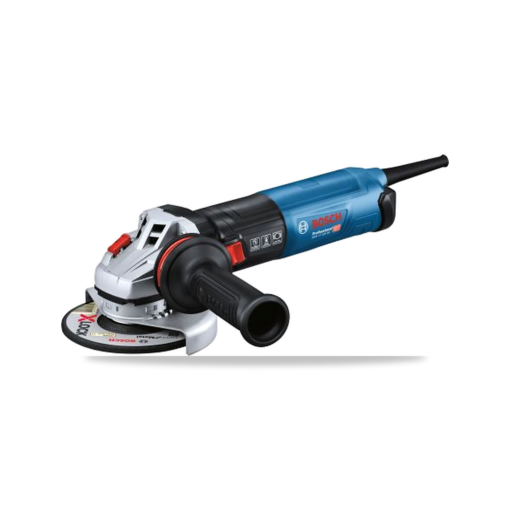 صورة منتج صاروخ جلخ وقص زاوية مفتاح كهربائي 1.7 كيلو واط 125 مم 240 فولت Bosch موديل 06017D0700 – تصنيف القدرة 1.7kW – 327 مم - كود الصنف reemco-2027-0264310 - ماركة يباع من خلال reemco - توريد وتصوير حصري لشركة ريمكو القابضة السعودية