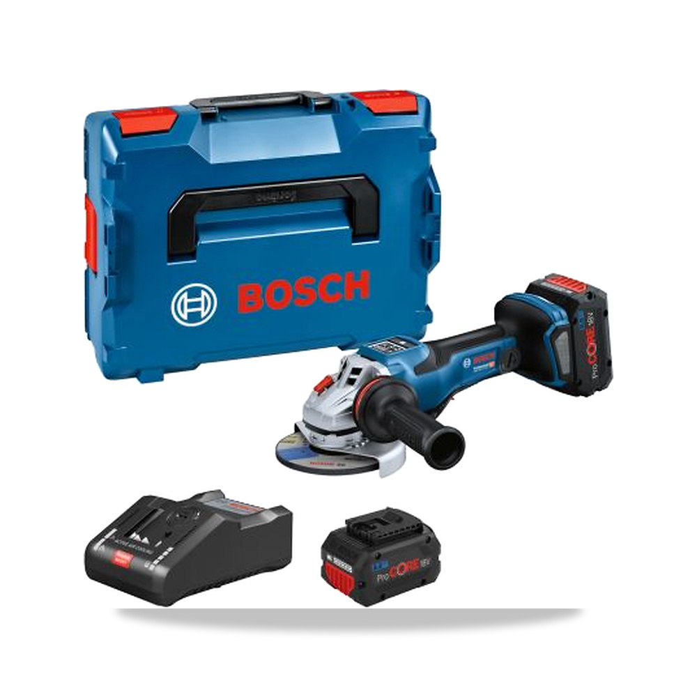 صورة منتج صاروخ جلخ وقص زاوية بدون فحمات (Brushless) لاسلكي 18 فولت 125 مم 15 كيلو واط 500 واط Bosch موديل 06019H6B00 - كود الصنف reemco-2027-0264311 - ماركة يباع من خلال reemco - توريد وتصوير حصري لشركة ريمكو القابضة السعودية