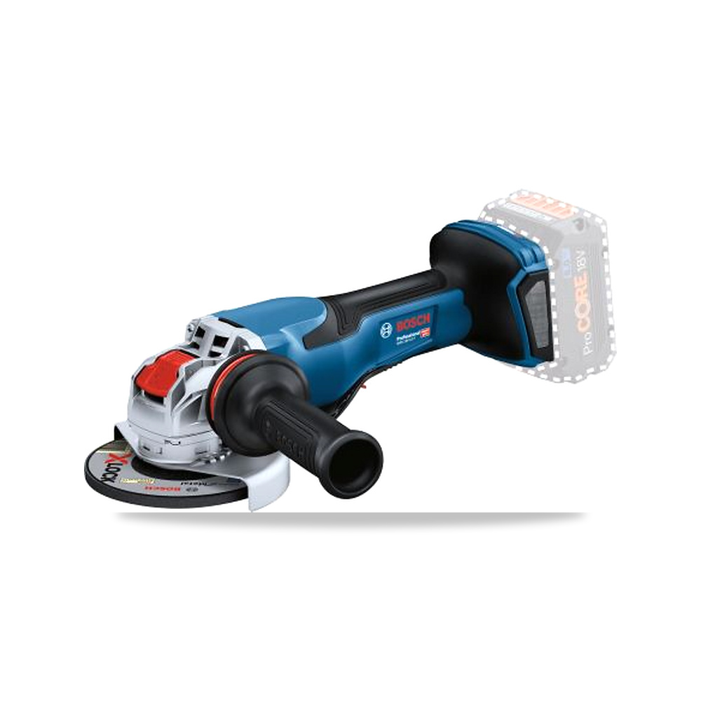 صورة منتج صاروخ جلخ وقص زاوية بدون فحمات (Brushless) لاسلكي 18 فولت 125 مم 500 واط Bosch موديل 06019H6F01 - كود الصنف reemco-2027-0264317 - ماركة يباع من خلال reemco - توريد وتصوير حصري لشركة ريمكو القابضة السعودية