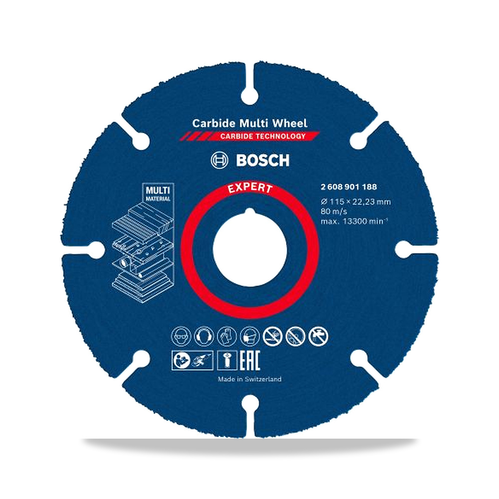 صورة منتج صاروخ جلخ وقص زاوية منشار قطع شفرة وسلاح قطع Bosch موديل 2608902488 – المقاس 1 - كود الصنف reemco-2027-0265587 - ماركة يباع من خلال reemco - توريد وتصوير حصري لشركة ريمكو القابضة السعودية