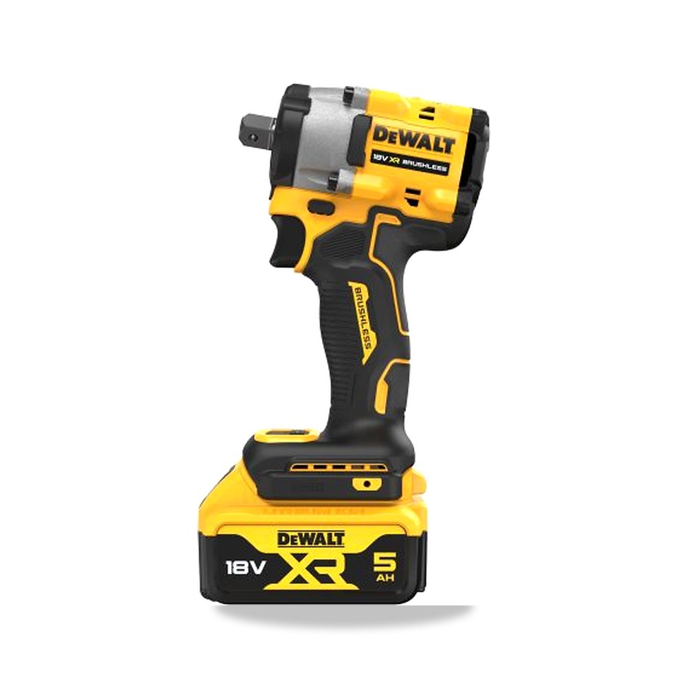 صورة منتج مفتاح ربط صدمي (Impact Wrench) لاسلكي مقبض يد 18 فولت 2 بوصة DeWALT موديل DCF922P2T-GB – 1/2 بوصة – 125 مم - كود الصنف reemco-2027-0266017 - ماركة يباع من خلال reemco - توريد وتصوير حصري لشركة ريمكو القابضة السعودية