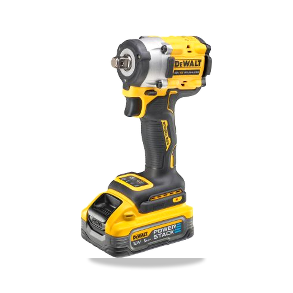صورة منتج مفتاح ربط صدمي (Impact Wrench) لاسلكي بدون فحمات (Brushless) 18 فولت 5 أمبير ساعة 2 بوصة DeWALT موديل DCF921H2T-QW - كود الصنف reemco-2027-0266024 - ماركة يباع من خلال reemco - توريد وتصوير حصري لشركة ريمكو القابضة السعودية