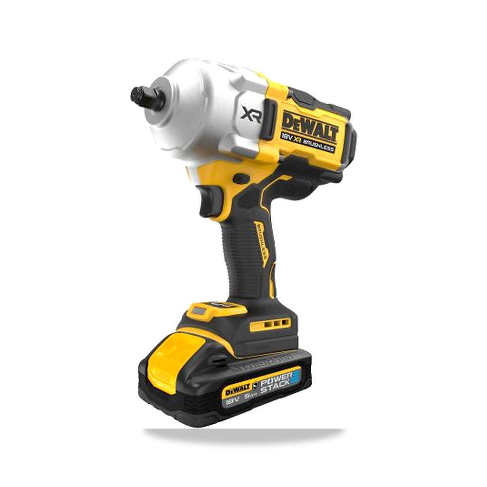 صورة منتج مفتاح ربط صدمي (Impact Wrench) لاسلكي بطارية 18 فولت 5 أمبير ساعة 2 بوصة 4.0 أمبير ساعة DeWALT موديل DCF961H2G-QW - كود الصنف reemco-2027-0266027 - ماركة يباع من خلال reemco - توريد وتصوير حصري لشركة ريمكو القابضة السعودية
