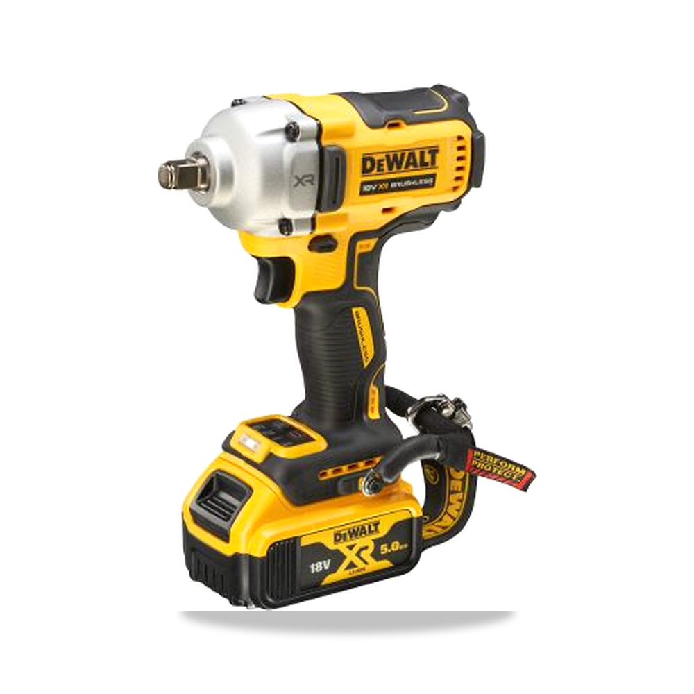 صورة منتج مفتاح ربط صدمي (Impact Wrench) لاسلكي 18 فولت 5 أمبير ساعة 2 بوصة DeWALT موديل DCF891P2LRT-QW - كود الصنف reemco-2027-0266028 - ماركة يباع من خلال reemco - توريد وتصوير حصري لشركة ريمكو القابضة السعودية