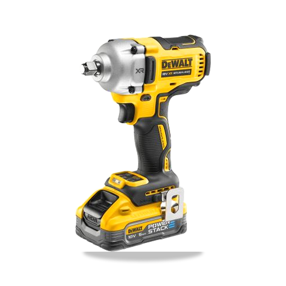 صورة منتج مفتاح ربط صدمي (Impact Wrench) بدون فحمات (Brushless) مقبض يد 18 فولت 5 أمبير ساعة 2 بوصة DeWALT موديل DCF891H2T-GB - كود الصنف reemco-2027-0266033 - ماركة يباع من خلال reemco - توريد وتصوير حصري لشركة ريمكو القابضة السعودية
