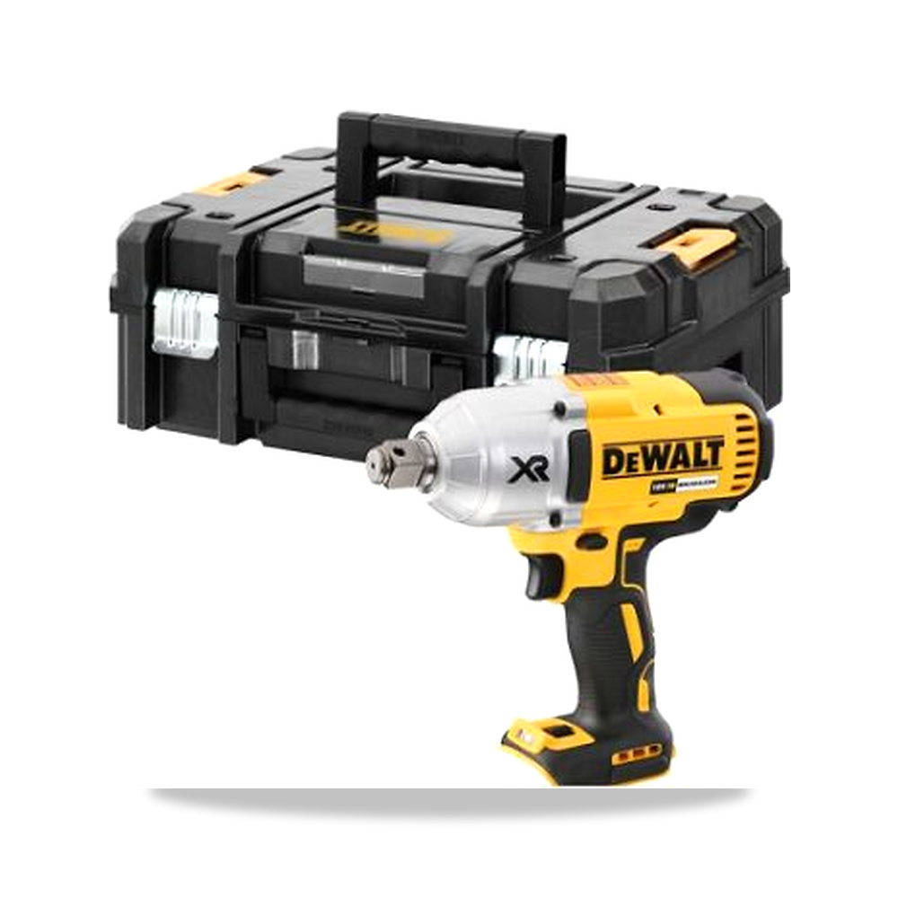 صورة منتج مفتاح ربط صدمي (Impact Wrench) لاسلكي بطارية 18 فولت 4 بوصة DeWALT موديل DCF897NT-XJ – 3/4 بوصة - كود الصنف reemco-2027-0266419 - ماركة يباع من خلال reemco - توريد وتصوير حصري لشركة ريمكو القابضة السعودية