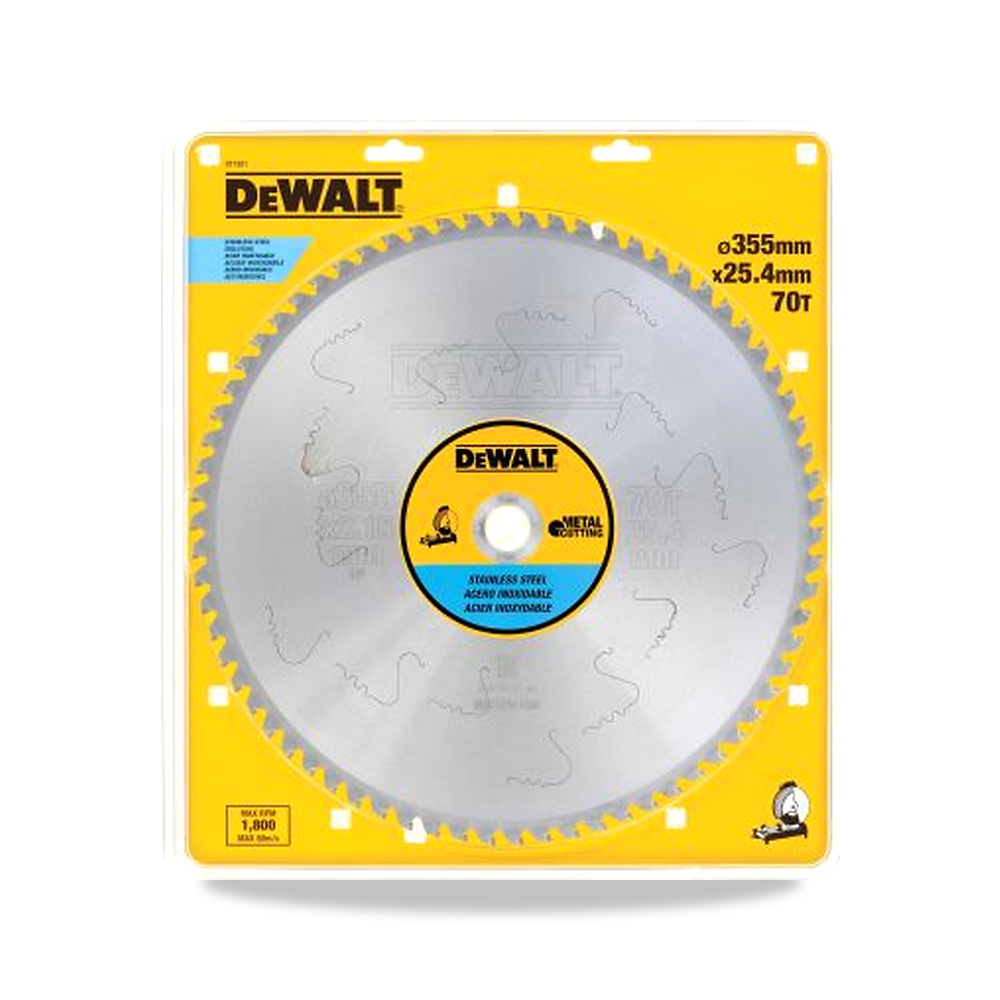 صورة منتج منشار دائري كهربائي شفرة وسلاح قطع 355 مم DeWALT موديل DT1921-QZ – نوع الخامة Carbide - كود الصنف reemco-2027-0266532 - ماركة يباع من خلال reemco - توريد وتصوير حصري لشركة ريمكو القابضة السعودية