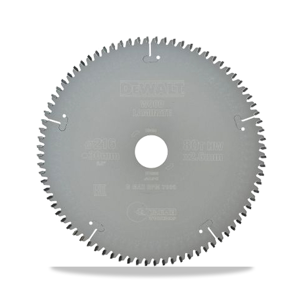 صورة منتج منشار دائري كهربائي شفرة وسلاح قطع 216 مم DeWALT موديل DT4286-QZ – 30 مم – نوع الخامة Carbide - كود الصنف reemco-2027-0266539 - ماركة يباع من خلال reemco - توريد وتصوير حصري لشركة ريمكو القابضة السعودية