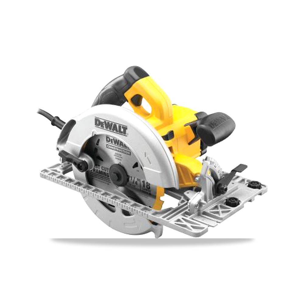 صورة منتج منشار دائري كهربائي منشار قطع 1.6 كيلو واط 190 مم DeWALT موديل DWE576K-QS – تصنيف القدرة 1.6kW – 18 فولت - كود الصنف reemco-2027-0267028 - ماركة يباع من خلال reemco - توريد وتصوير حصري لشركة ريمكو القابضة السعودية