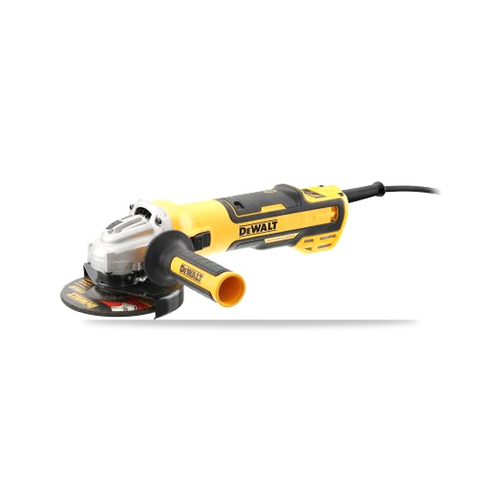 صورة منتج صاروخ جلخ وقص زاوية بدون فحمات (Brushless) محرك كهربائي 1.7 كيلو واط 125 مم DeWALT موديل DWE4357-QS - كود الصنف reemco-2027-0267039 - ماركة يباع من خلال reemco - توريد وتصوير حصري لشركة ريمكو القابضة السعودية