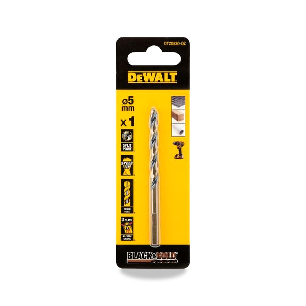 صورة منتج ريشة وبنطة ثقب DeWALT موديل DT20520-QZ – نوع الخامة HSS - كود الصنف reemco-2027-0267213 - ماركة يباع من خلال reemco - توريد وتصوير حصري لشركة ريمكو القابضة السعودية