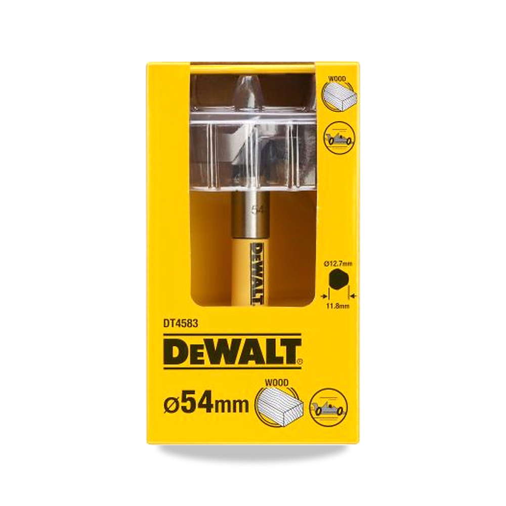 صورة منتج ريشة وبنطة ثقب خشب 54 مم DeWALT موديل DT4583-QZ - كود الصنف reemco-2027-0267661 - ماركة يباع من خلال reemco - توريد وتصوير حصري لشركة ريمكو القابضة السعودية