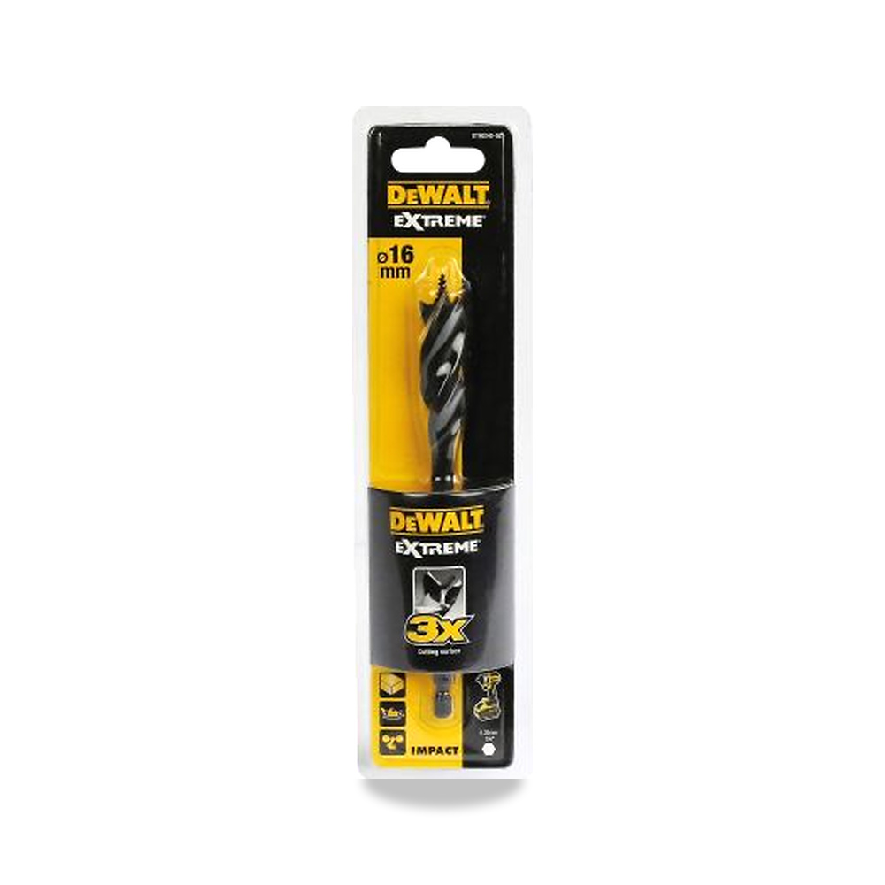 صورة منتج ريشة وبنطة ثقب خشب 16 مم 152 مم 6.5 سم DeWALT موديل DT90240-QZ - كود الصنف reemco-2027-0267668 - ماركة يباع من خلال reemco - توريد وتصوير حصري لشركة ريمكو القابضة السعودية