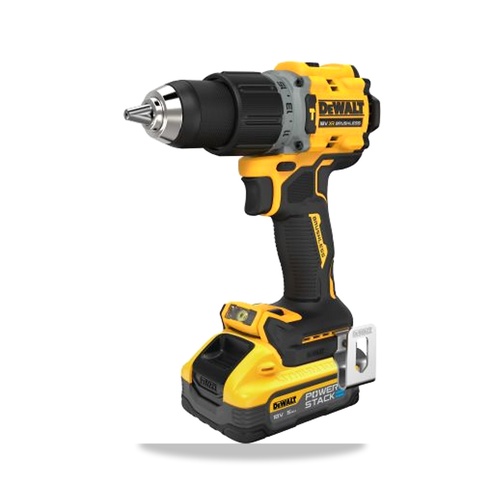 صورة منتج مثقاب دريل دقاق لاسلكي بدون فحمات (Brushless) 18 فولت 13 مم DeWALT موديل DCD805H2T-QW – سعة البطارية 5Ah - كود الصنف reemco-2027-0267709 - ماركة يباع من خلال reemco - توريد وتصوير حصري لشركة ريمكو القابضة السعودية