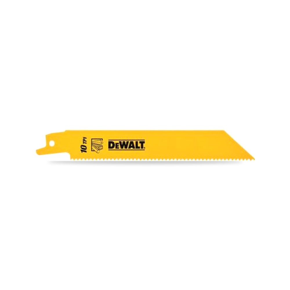 صورة منتج منشار ترددي (منشار سيف) شفرة وسلاح قطع 152 مم DeWALT موديل DT2345-QZ – نوع الخامة Bi-Metal - كود الصنف reemco-2027-0267734 - ماركة يباع من خلال reemco - توريد وتصوير حصري لشركة ريمكو القابضة السعودية