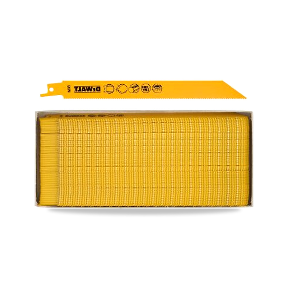 صورة منتج منشار ترددي (منشار سيف) فولاذ كربوني شفرة وسلاح قطع 203 مم DeWALT موديل DT2323-QZ – 135 مم – نوع الخامة High Speed Steel - كود الصنف reemco-2027-0267752 - ماركة يباع من خلال reemco - توريد وتصوير حصري لشركة ريمكو القابضة السعودية