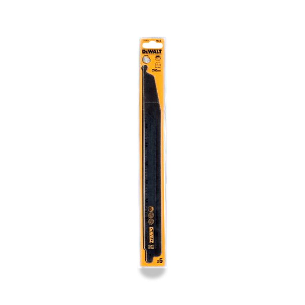 صورة منتج منشار ترددي (منشار سيف) خشب شفرة وسلاح قطع 240 مم DeWALT موديل DT2352-QZ – 4.6 سم – نوع الخامة High Carbon Steel - كود الصنف reemco-2027-0267975 - ماركة يباع من خلال reemco - توريد وتصوير حصري لشركة ريمكو القابضة السعودية