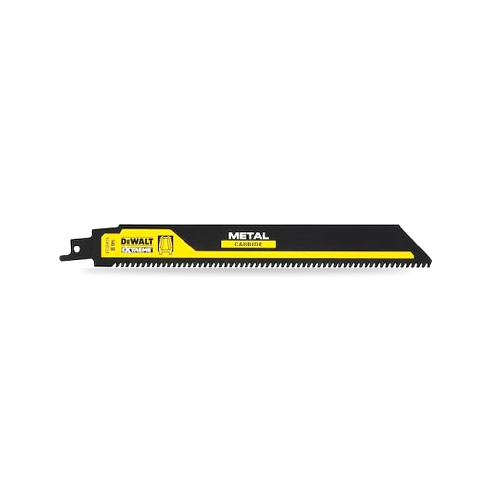 صورة منتج منشار ترددي (منشار سيف) شفرة وسلاح قطع 230 مم DeWALT موديل DT20435-QZ – 5.9 سم – نوع الخامة Metal - كود الصنف reemco-2027-0267993 - ماركة يباع من خلال reemco - توريد وتصوير حصري لشركة ريمكو القابضة السعودية
