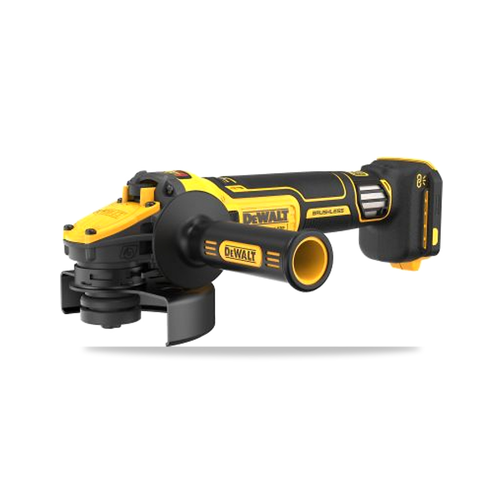 صورة منتج صاروخ جلخ وقص زاوية بدون فحمات (Brushless) إلكتروني 125 مم 18 فولت 1.45 كيلو واط DeWALT موديل DCG409VSNT-XJ - كود الصنف reemco-2027-0268163 - ماركة يباع من خلال reemco - توريد وتصوير حصري لشركة ريمكو القابضة السعودية