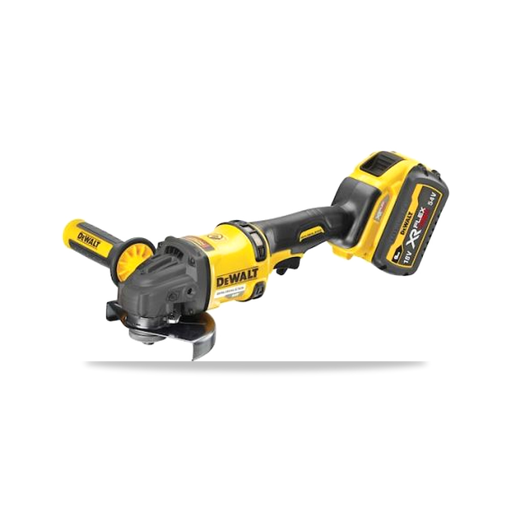 صورة منتج صاروخ جلخ وقص زاوية بدون فحمات (Brushless) محرك كهربائي 9 أمبير ساعة 125 مم 54 فولت DeWALT موديل DCG418X2-QW - كود الصنف reemco-2027-0268167 - ماركة يباع من خلال reemco - توريد وتصوير حصري لشركة ريمكو القابضة السعودية