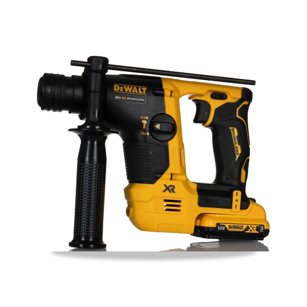 صورة منتج مثقاب دريل دقاق لاسلكي بدون فحمات (Brushless) 12 فولت DeWALT موديل DCH072L2-GB – سعة البطارية 3Ah - كود الصنف reemco-2027-0268178 - ماركة يباع من خلال reemco - توريد وتصوير حصري لشركة ريمكو القابضة السعودية