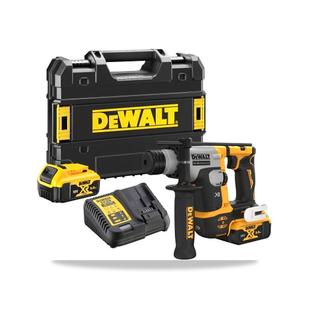 صورة منتج مثقاب دريل دقاق لاسلكي بدون فحمات (Brushless) 18 فولت 16 مم DeWALT موديل DCH172P2-QW – سعة البطارية 5Ah – 283 مم - كود الصنف reemco-2027-0268182 - ماركة يباع من خلال reemco - توريد وتصوير حصري لشركة ريمكو القابضة السعودية