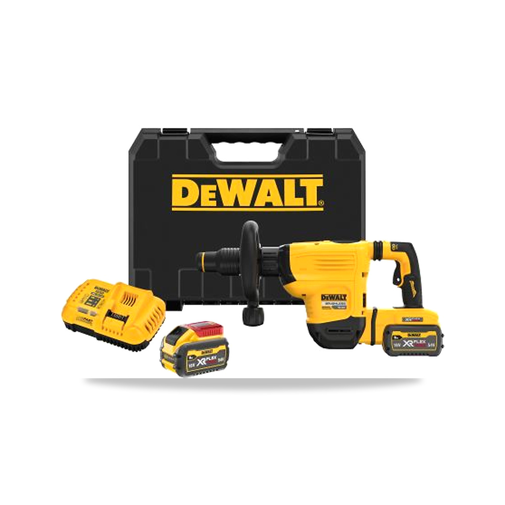 صورة منتج مثقاب دريل دقاق لاسلكي بدون فحمات (Brushless) 54 فولت DeWALT موديل DCH832X2-QW – سعة البطارية 9Ah – 556 مم - كود الصنف reemco-2027-0268188 - ماركة يباع من خلال reemco - توريد وتصوير حصري لشركة ريمكو القابضة السعودية