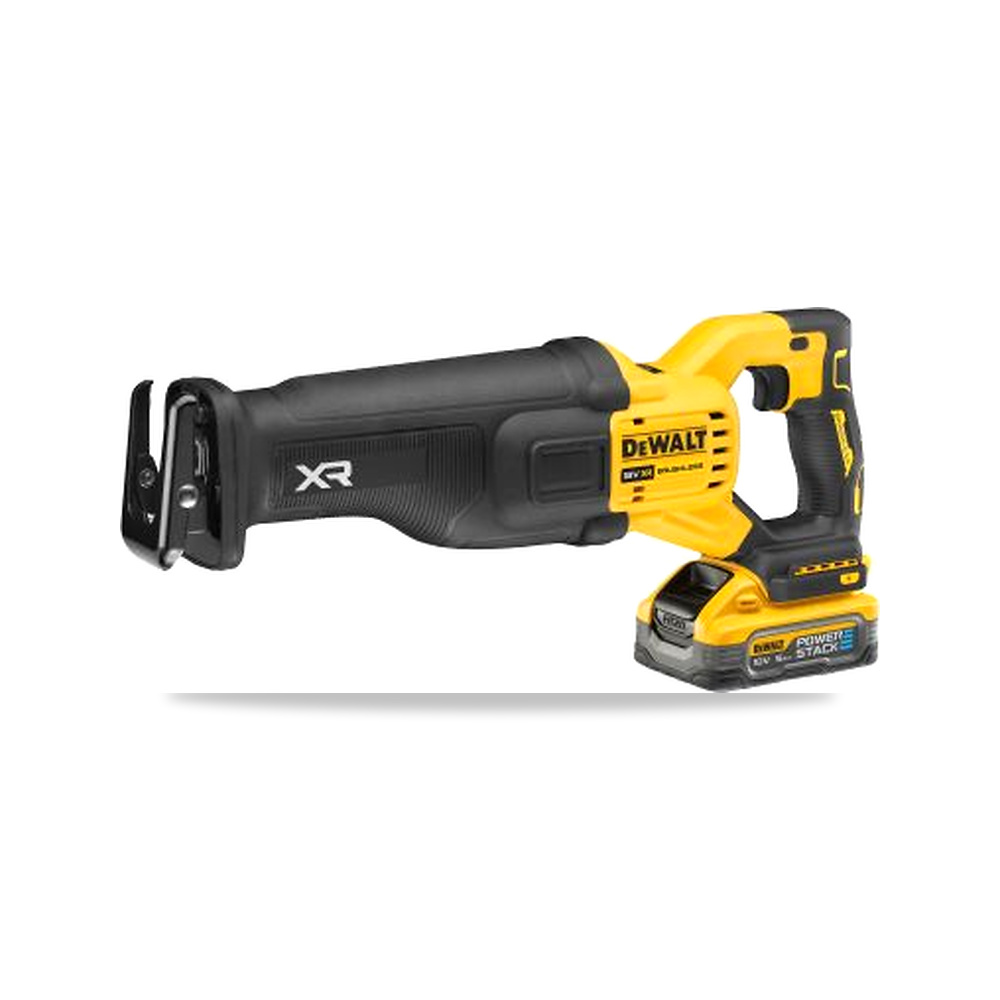صورة منتج منشار ترددي (منشار سيف) منشار قطع بدون فحمات (Brushless) 1.46 كيلو واط 5 أمبير ساعة DeWALT موديل DCS386H2T-GB - كود الصنف reemco-2027-0268262 - ماركة يباع من خلال reemco - توريد وتصوير حصري لشركة ريمكو القابضة السعودية