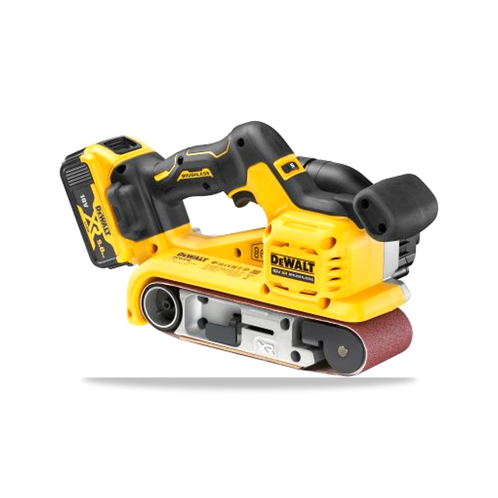 صورة منتج ماكينة صنفرة شريطية بدون فحمات (Brushless) محرك كهربائي 18 فولت 320 مم 200 مم DeWALT موديل DCW220P2-QW - كود الصنف reemco-2027-0268300 - ماركة يباع من خلال reemco - توريد وتصوير حصري لشركة ريمكو القابضة السعودية