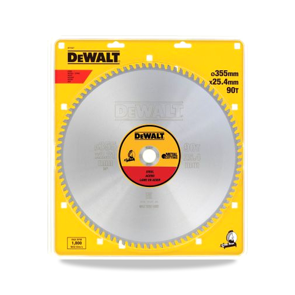 صورة منتج منشار دائري كهربائي شفرة وسلاح قطع 355 مم DeWALT موديل DT1927-QZ – نوع الخامة Carbide - كود الصنف reemco-2027-0270956 - ماركة يباع من خلال reemco - توريد وتصوير حصري لشركة ريمكو القابضة السعودية