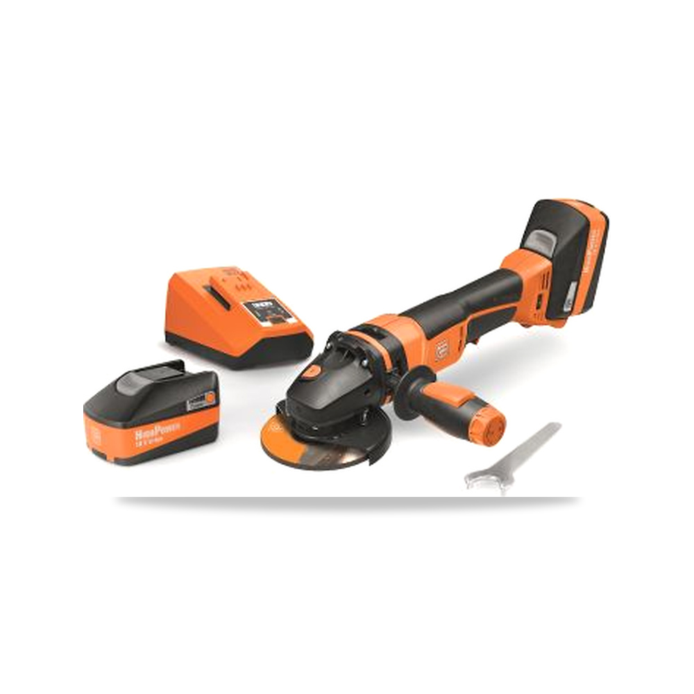 صورة منتج صاروخ جلخ وقص زاوية بدون فحمات (Brushless) لاسلكي 125 مم 18 فولت 1.1 كيلو واط FEIN موديل 71222062000 - كود الصنف reemco-2027-0274819 - ماركة يباع من خلال reemco - توريد وتصوير حصري لشركة ريمكو القابضة السعودية
