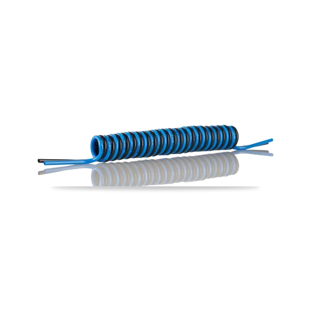 صورة منتج خرطوم مرن أزرق أسود 500 مم 2.6 مم 4 مم Festo موديل PUN-4X0,75-S-0,5-DUO-BS – اللون Blue, Black – نوع الخامة Polyurethane - كود الصنف reemco-2027-0297148 - ماركة يباع من خلال reemco - توريد وتصوير حصري لشركة ريمكو القابضة السعودية