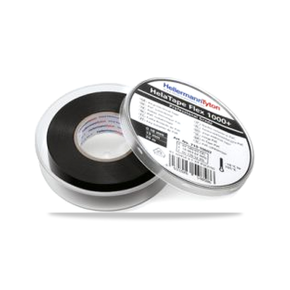 صورة منتج عزل حراري وصوتي شريط لاصق وعازل بولي فينيل كلورايد (PVC) أسود موديل 710-10610 HTAPE-FLEX1000+ 19X33-PVC-BK - كود الصنف reemco-2027-0300060 - ماركة يباع من خلال reemco - توريد وتصوير حصري لشركة ريمكو القابضة السعودية