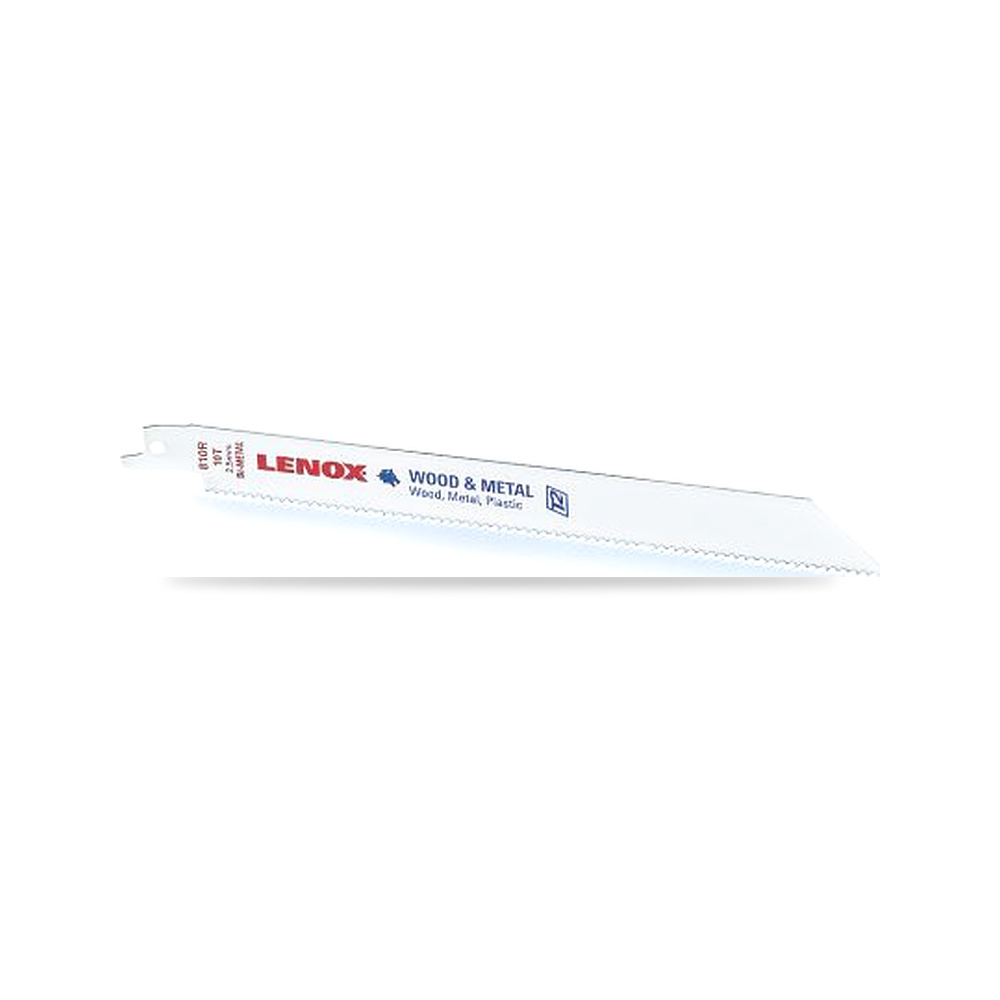 صورة منتج منشار ترددي (منشار سيف) حديد زهر خشب 8 بوصة Lenox موديل 20578818R – نوع الخامة Spring Steel, High Speed Steel - كود الصنف reemco-2027-0312699 - ماركة يباع من خلال reemco - توريد وتصوير حصري لشركة ريمكو القابضة السعودية