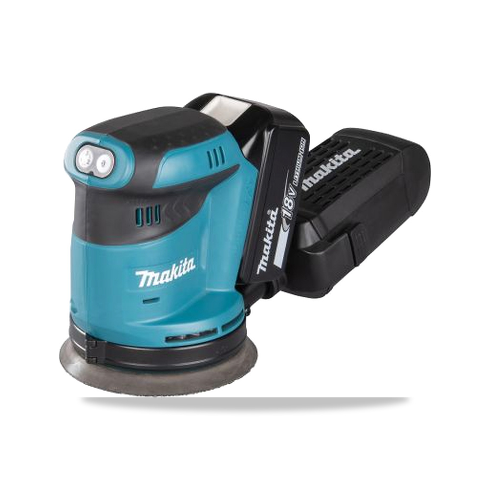 صورة منتج ماكينة صنفرة ترددية مدارية لاسلكي 123 مم 18 فولت 2.8 مم Makita موديل DBO180Z - كود الصنف reemco-2027-0313782 - ماركة يباع من خلال reemco - توريد وتصوير حصري لشركة ريمكو القابضة السعودية